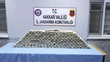 Hakkari'de 110 Kilo Eroin Ele Geçirildi