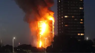 Londra'da 24 Katlı Bina Alev Alev Yandı: Ölü ve Yaralılar Var