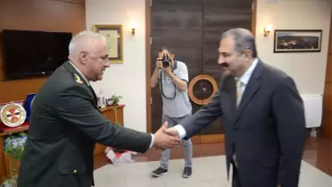 Jandarmadan Vali Kaban'a Ziyaret