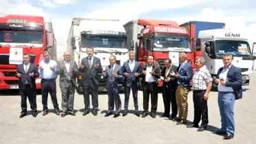 Karaman'dan Gazze'ye 5 Tır Yardım