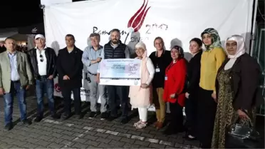 Almanya'da Türk Esnaftan Umut Yolu Derneği'ne Bağış