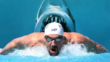 Dünyanın 1 Numaralı Yüzücüsü Phelps, Köpek Balığıyla Yarışacak