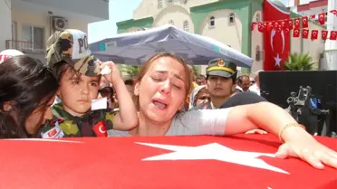 Silifke Şehidini Uğurladı