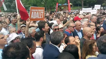 Dha İstanbul - Maçka Parkı'ndaki Adalet Nöbeti 4. Gününde