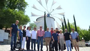 Marl Heyeti Kahvaltıda Turizmcilerle Buluştu