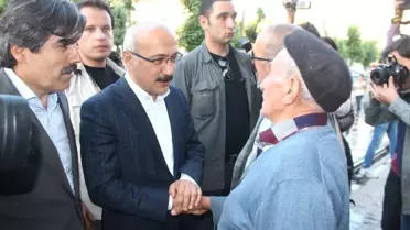 Kalkınma Bakanı Elvan'ın Yüksekova Ziyareti