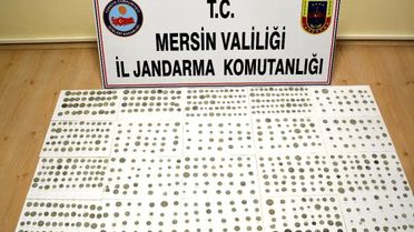 Mersin'de Roma Dönemine Ait Sikkeler Ele Geçirildi