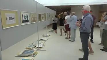 Bodrum Karikatürün Ustaları Göçmenlerin Dramını Çizdi