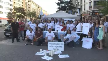 CHP'liler Berlin'de 'Adalet' Çadırı Kurdu
