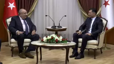 Türkeş, Başbakan Özgürgün'le Görüştü