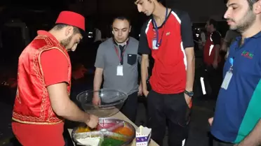 Uçak Manzaralı Sahur Etkinliği