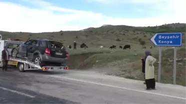 Konya'da Otomobil Devrildi: 1 Ölü, 2 Yaralı