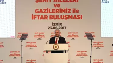 Başbakan Yıldırım, Şehit Aileleri ve Gazilerle İftar Yaptı