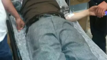 Dedesiyle Birlikte Yaşadığı Evi Ateşe Verdi
