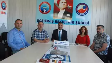 Eğitim İş Şube Başkanı A. Kadir Önder Açıklaması