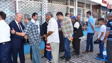 Dursunbey'de Bayramlaşma Belediyede Yapıldı