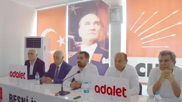 Besni CHP İlçe Başkanlığında Bayramlaşma
