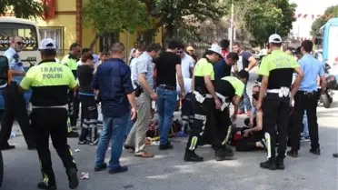 Hırsızlık İhbarına Giden Motosikletli Yunus Timi Minibüsle Çarpıştı: 2 Polis Yaralı