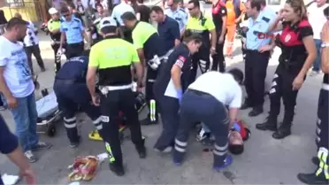 Edirne Hırsızlık Ihbarına Giden Motosikletli Yunus Timi Minibüsle Çarpıştı: 2 Polis Yaralı