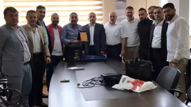 Artvin Hopaspor Yönetimi Hopaport'u Ziyaret Etti