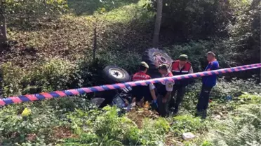 Devrilen Traktörün Altında Kalan Kişi Öldü