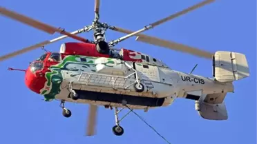 Tahtalı Barajı'na Düşen Yangın Söndürme Helikopterinde Motor Arızası Araştırılacak