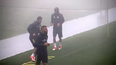 Fenerbahçe Sis Altında Çalıştı