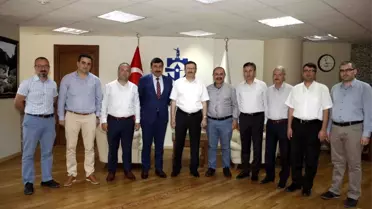 İştirakler Genel Müdürleri, Bayram'ı Ziyaret Etti