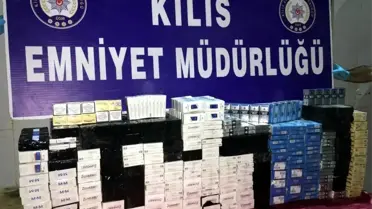 Kilis'te Kaçak Sigara Operasyonu