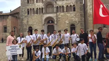 Aydın Özel Başak Koleji B-Brass Avrupa Turnesini Tamamladı