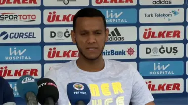 Josef de Souza'dan Itiraf Gibi Açıklama