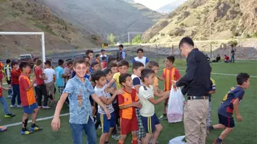 Çatak Belediyespor Alt Yapısına Girmek İçin Ter Döktüler