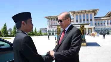 Endonezya Cumhurbaşkanı Widodo Ankara'da