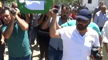 Kaybolan Çiçekler Ekibi Cenazeyi En Önde Taşıdı