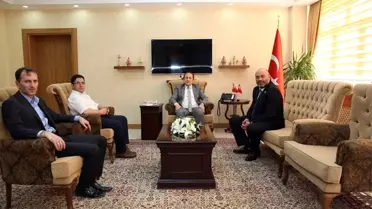 Vali Ali Hamza Pehlivan'a Ziyaretler Devam Ediyor