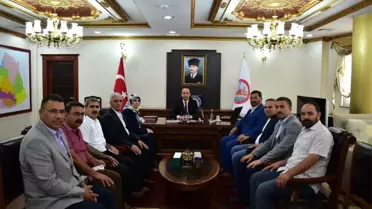 Stk İzleme Platformundan Vali Erin'e Tebrik Ziyareti