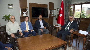Belediyespor Heyetinden Vali Zorluoğlu'na Ziyaret