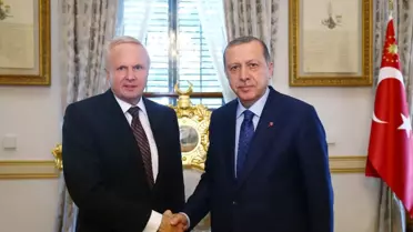 Cumhurbaşkanı Erdoğan'ın Mabeyn Köşkü'ndeki Görüşmeleri Sona Erdi