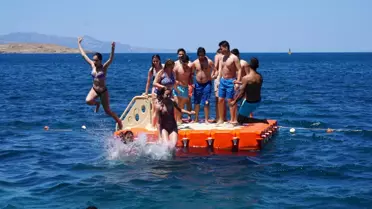 Gençlik Yaz Kampı Foça'da Başladı