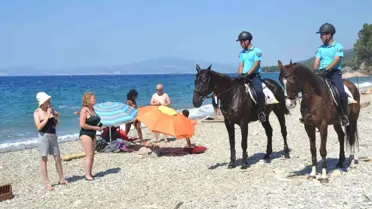 Milli Parkta Serinleyenlerin Can ve Mal Güvenliği Atlı Jandarma Timlerine Emanet