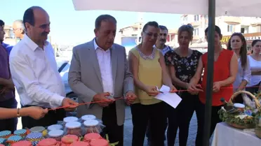 Samandağ'da İpek Köyü Yöresel Sergisi Açıldı