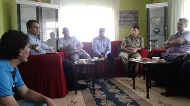 Kaymakam Dundar'dan Şehit Ailesine Ziyaret