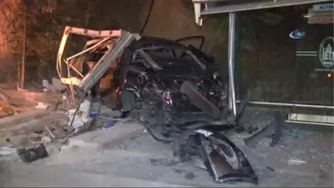 Otobüs Beklediği Durakta Can Verdi