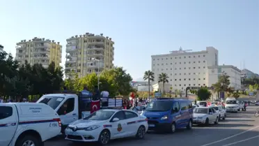 600 Araçlık '15 Temmuz' Konvoyu
