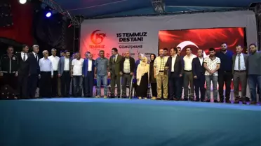 15 Temmuz Gazileri Yaşadıklarını Gümüşhane'de Anlattı