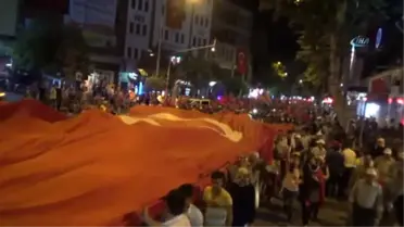 Adıyaman'da On Binler Meydanlara Koştu