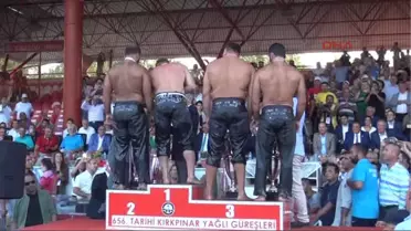 Edirne Kırkpınar'da Başpehlivan Ismail Balaban Oldu