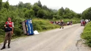 Tercih Yapmaya Giderken Bindikleri Patpat Devrildi: 1 Ölü, 5 Yaralı