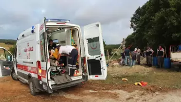 Kuyuya Düşen İşçi Ağır Yaralandı