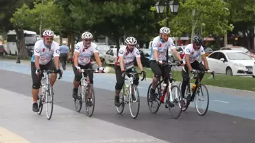 15 Temmuz Şehitleri İçin Konya'dan Çanakkale'ye Pedal Çeviriyorlar